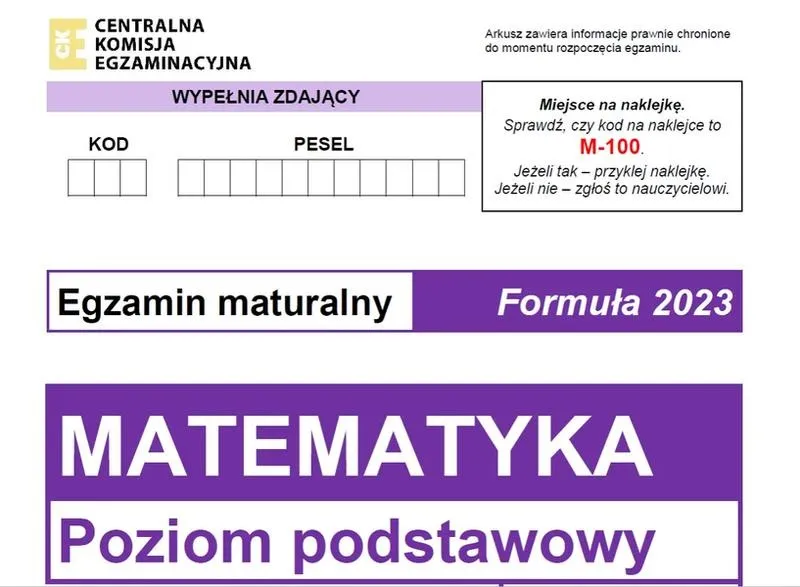 Ile trwa matura z matematyki? Czas na poziomie podstawowym i rozszerzonym