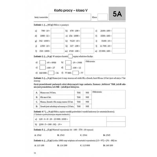 Zajęcia rozwijające z matematyki w klasie 5 – pomysły, które angażują uczniów