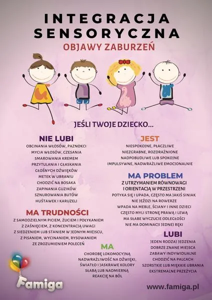 Diagnoza przed terapią sensoryczną