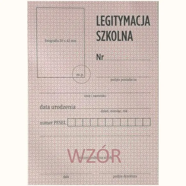Duplikat legitymacji szkolnej