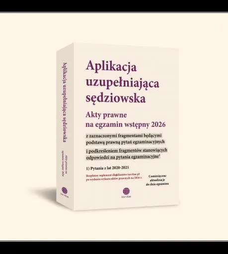 Egzamin wstępny aplikacji