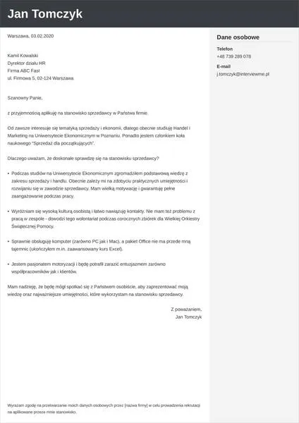 Jak napisać list motywacyjny