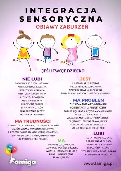 Kwalifikacje do integracji sensorycznej