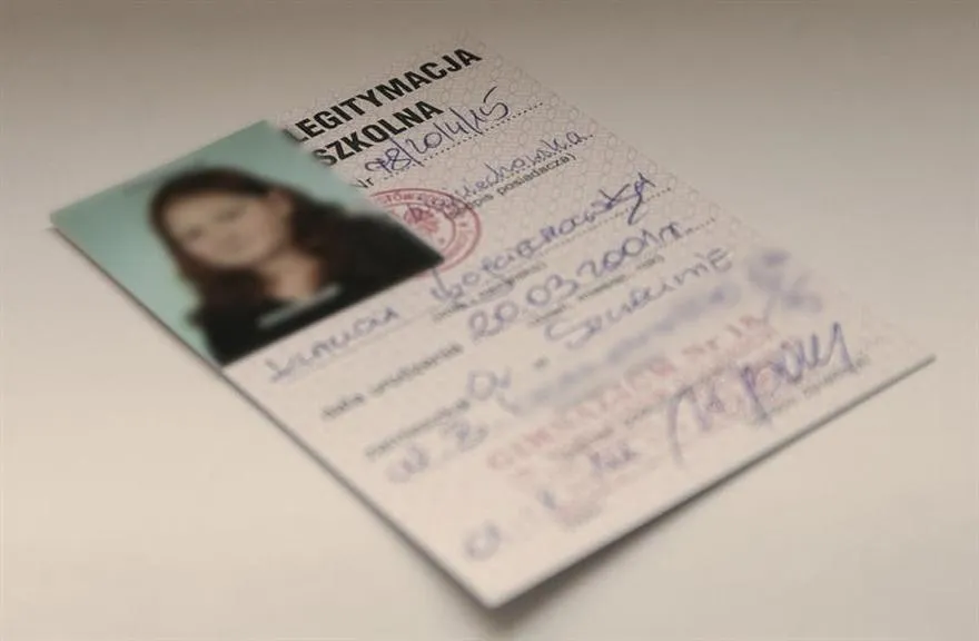 Legitymacja szkolna