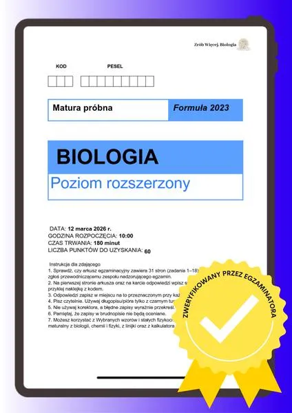Matura z biologii
