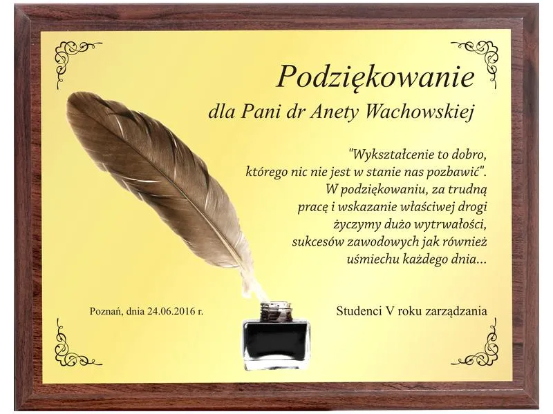 Orakowe formy wdzięczności