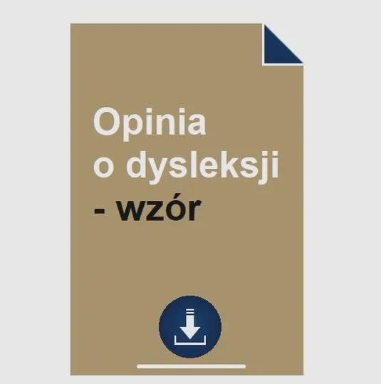 Orzeczenie o dysleksji