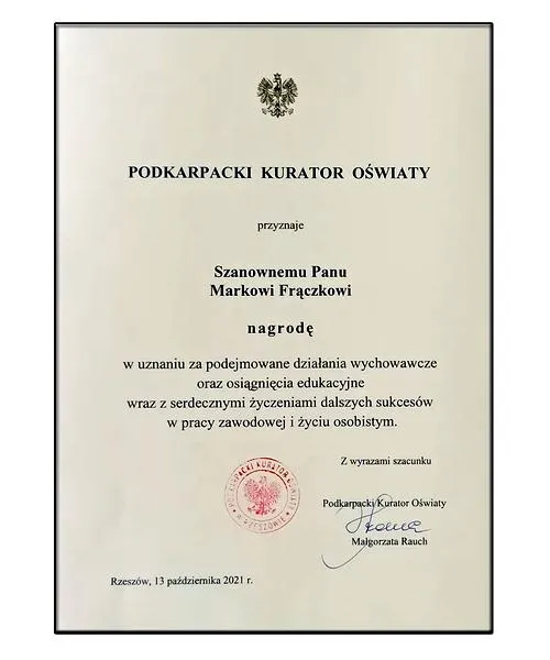 Osiągnięcia nauczycieli