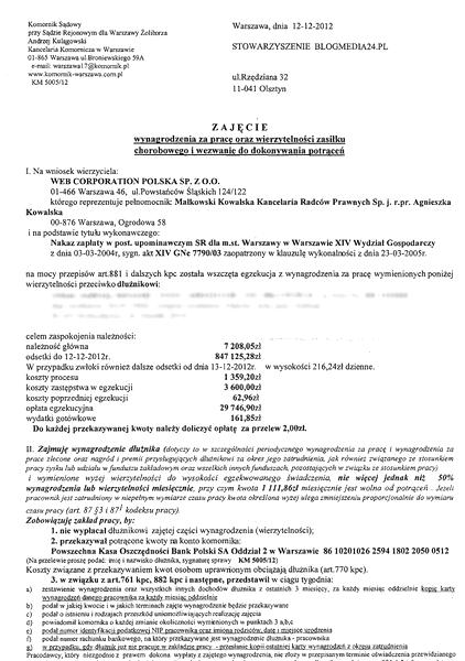 Potrącenia z zasiłku chorobowego