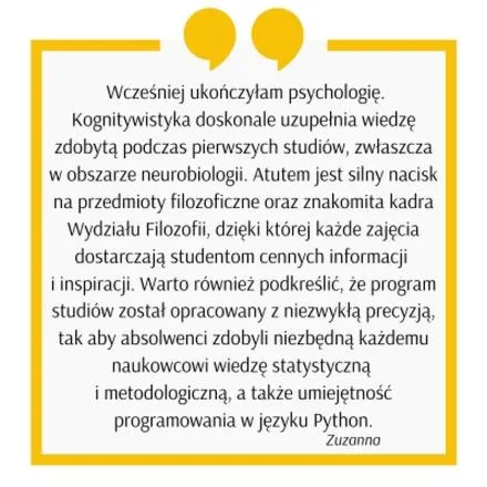 Ścieżki zawodowe w kognitywistyce