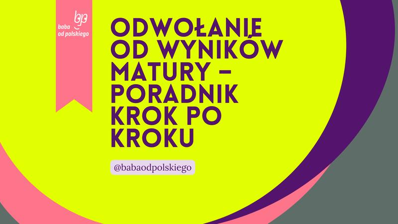 Ważne terminy matury